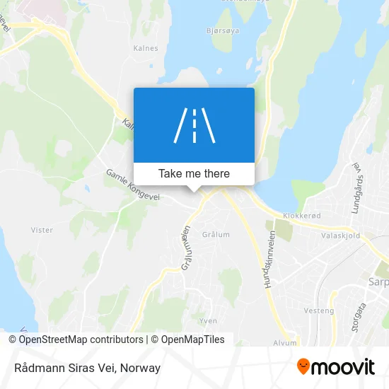 Rådmann Siras Vei map