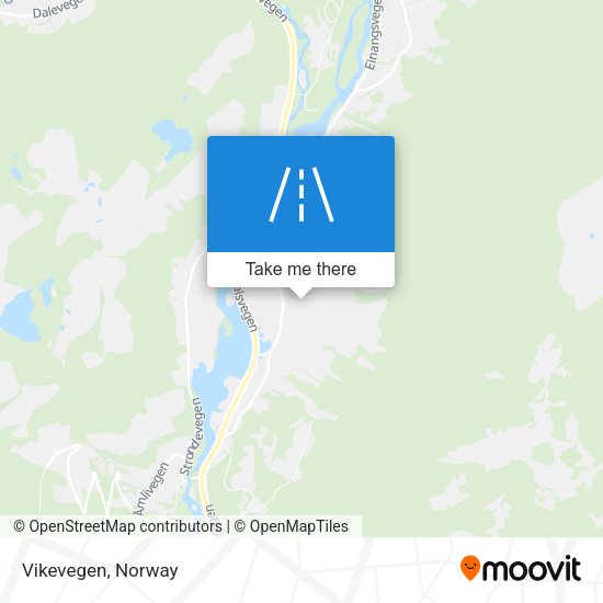 Vikevegen map