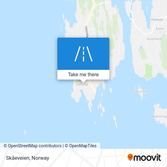 Skåeveien map