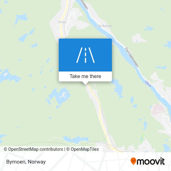 Bymoen map