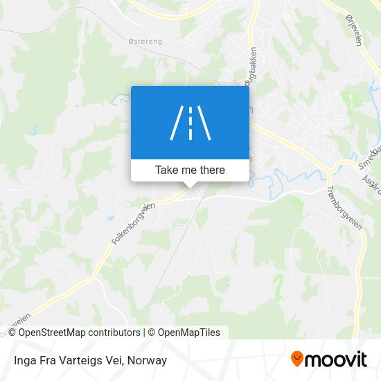 Inga Fra Varteigs Vei map