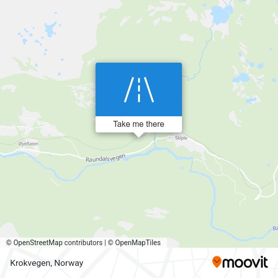 Krokvegen map