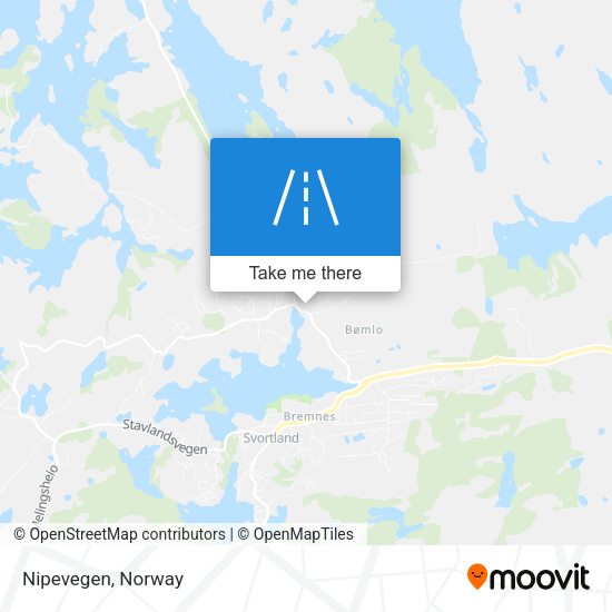 Nipevegen map