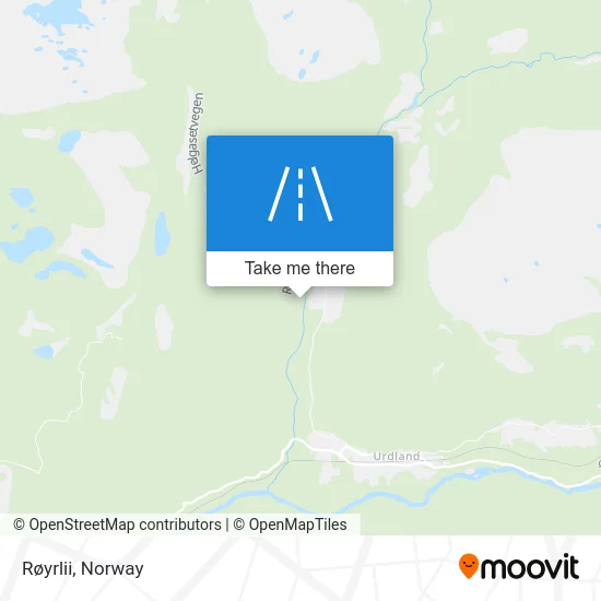 Røyrlii map