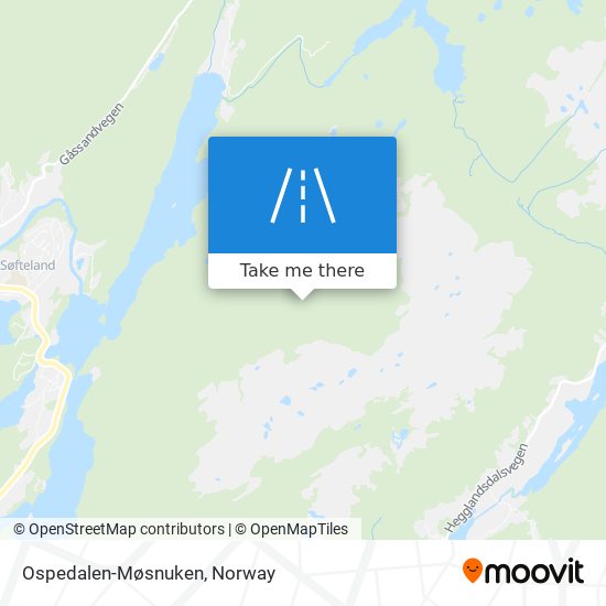 Ospedalen-Møsnuken map