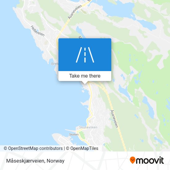 Måseskjærveien map