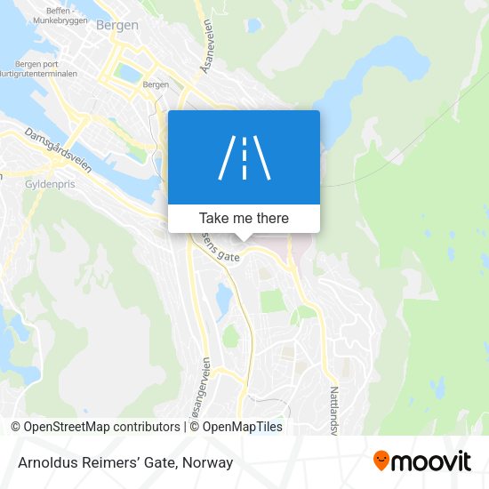 Arnoldus Reimers’ Gate map