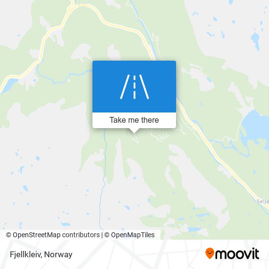 Fjellkleiv map