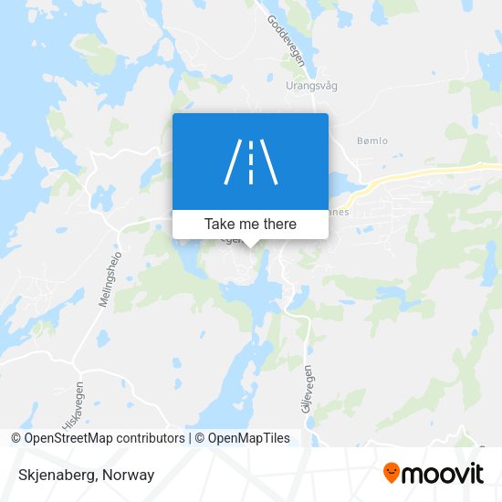 Skjenaberg map