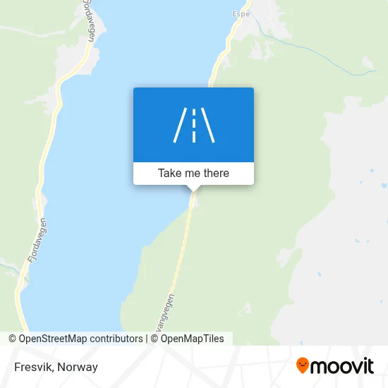 Fresvik map