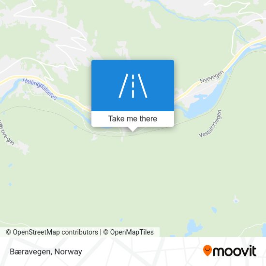 Bæravegen map