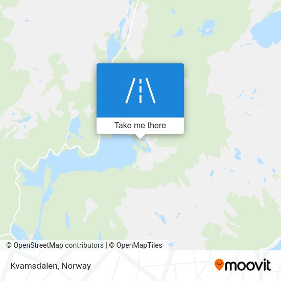 Kvamsdalen map