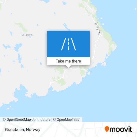 Grasdalen map