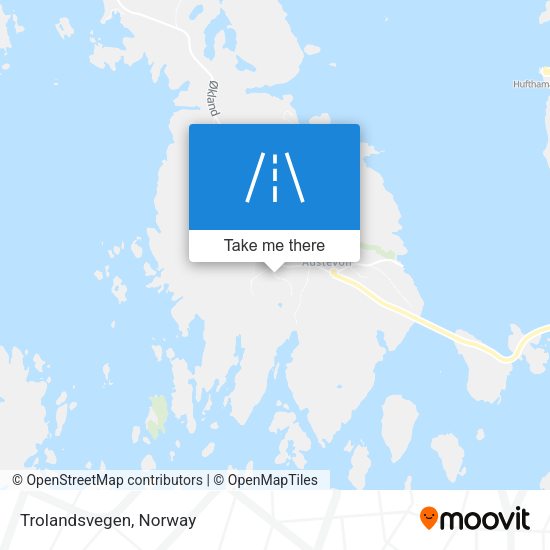 Trolandsvegen map