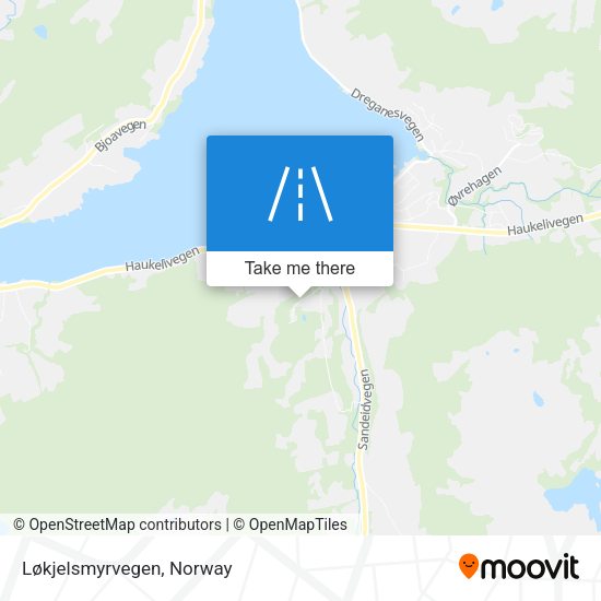 Løkjelsmyrvegen map