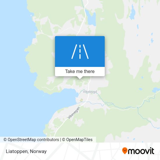 Liatoppen map