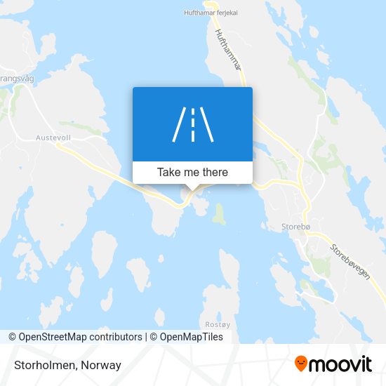 Storholmen map