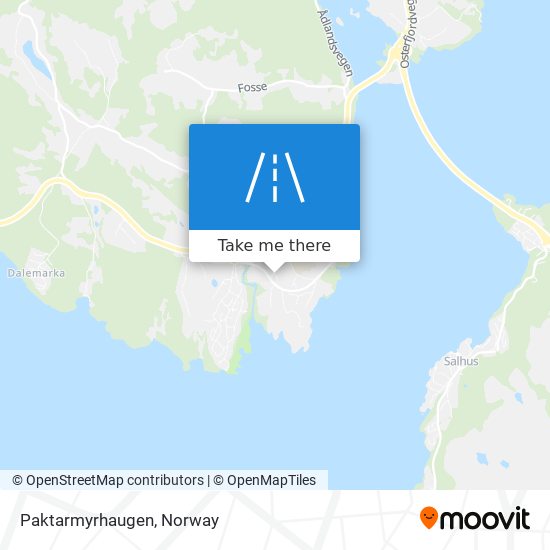 Paktarmyrhaugen map