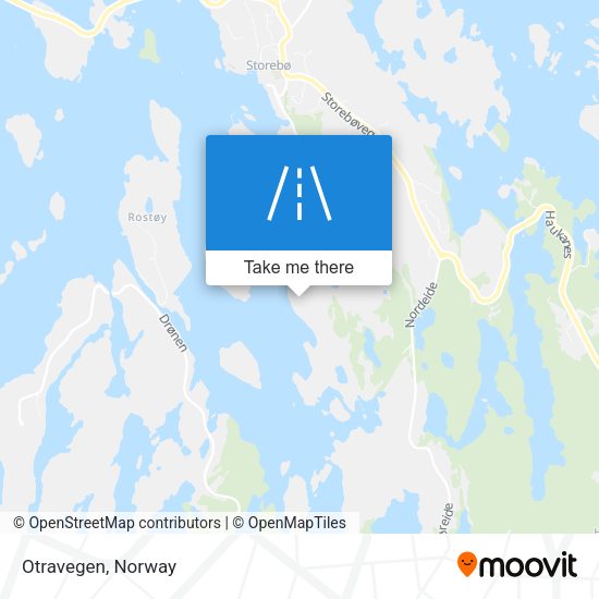 Otravegen map