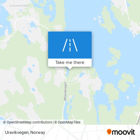 Uravikvegen map