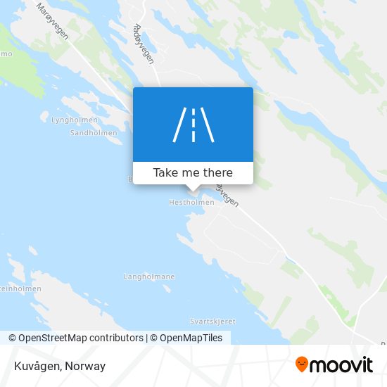 Kuvågen map