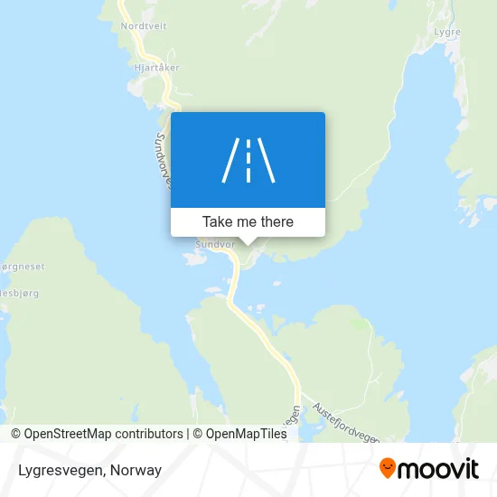 Lygresvegen map