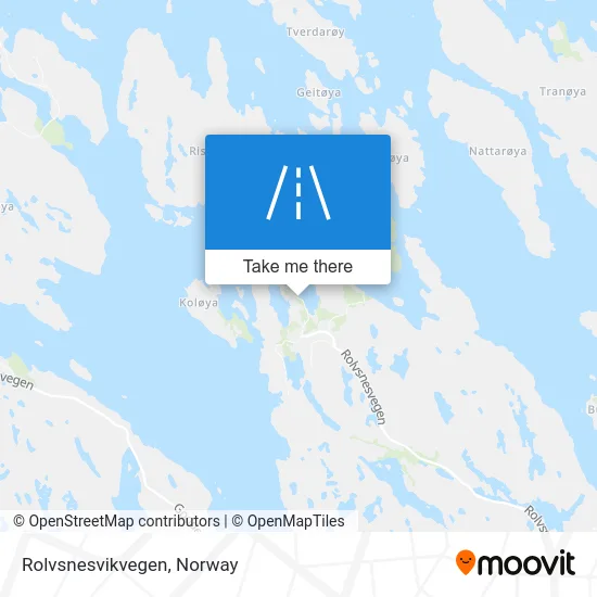 Rolvsnesvikvegen map
