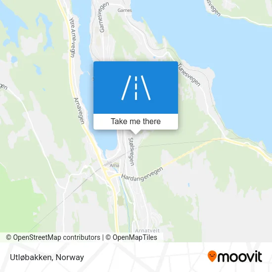 Utløbakken map