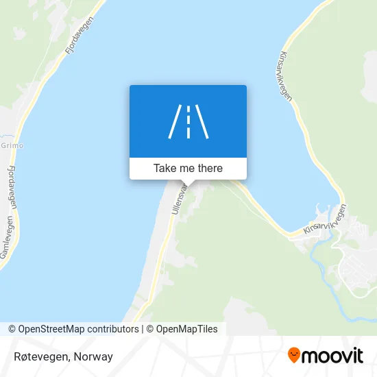 Røtevegen map