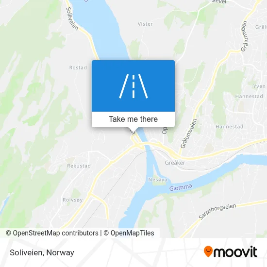 Soliveien map