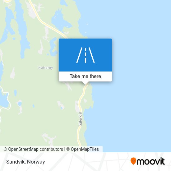 Sandvik map