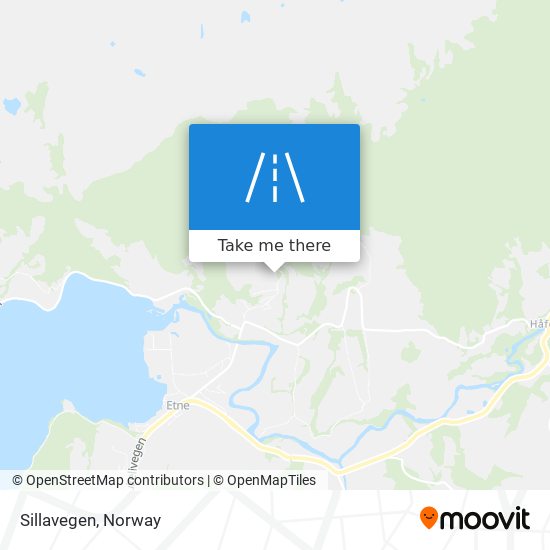 Sillavegen map