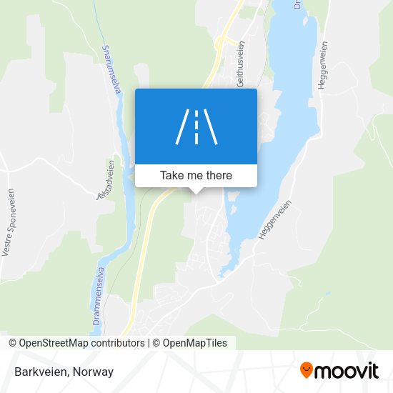 Barkveien map