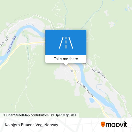 Kolbjørn Buøens Veg map