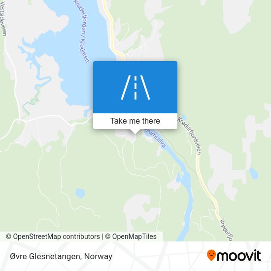 Øvre Glesnetangen map
