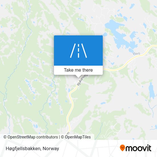 Høgfjellsbakken map