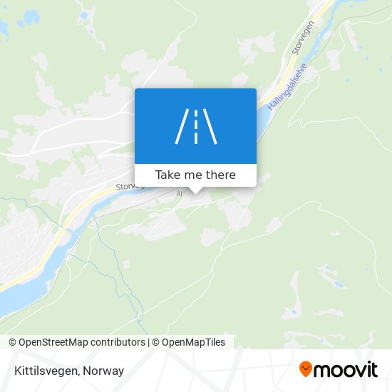 Kittilsvegen map