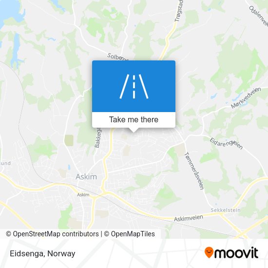 Eidsenga map