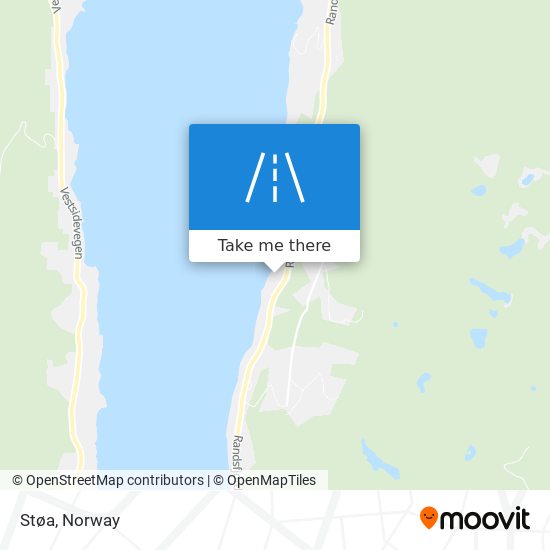 Støa map