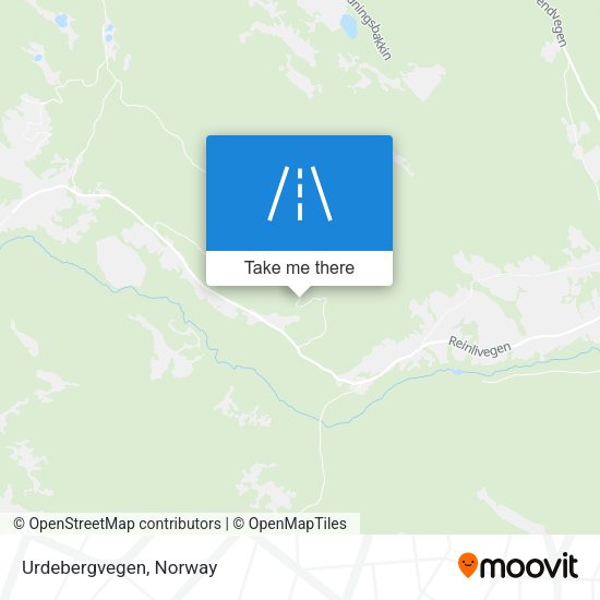 Urdebergvegen map