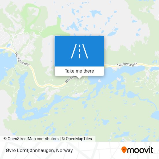 Øvre Lomtjønnhaugen map