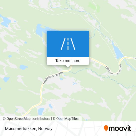 Møssmørbakken map