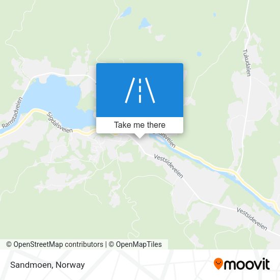 Sandmoen map