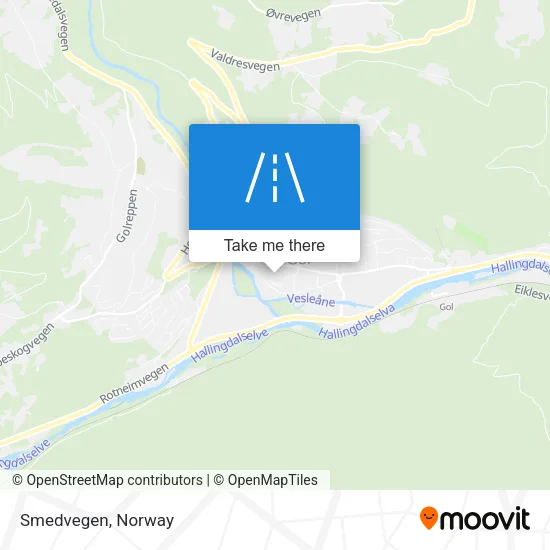 Smedvegen map