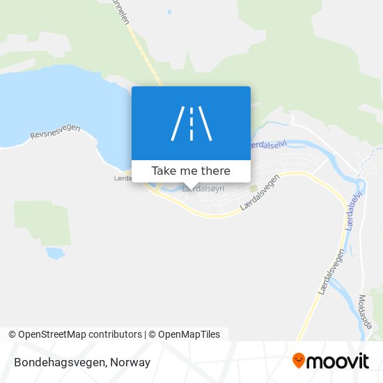 Bondehagsvegen map