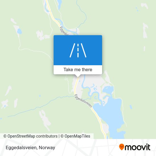 Eggedalsveien map