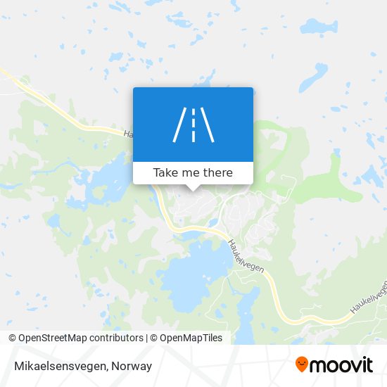 Mikaelsensvegen map