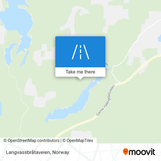 Langvassbråtaveien map