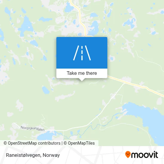Raneistølvegen map