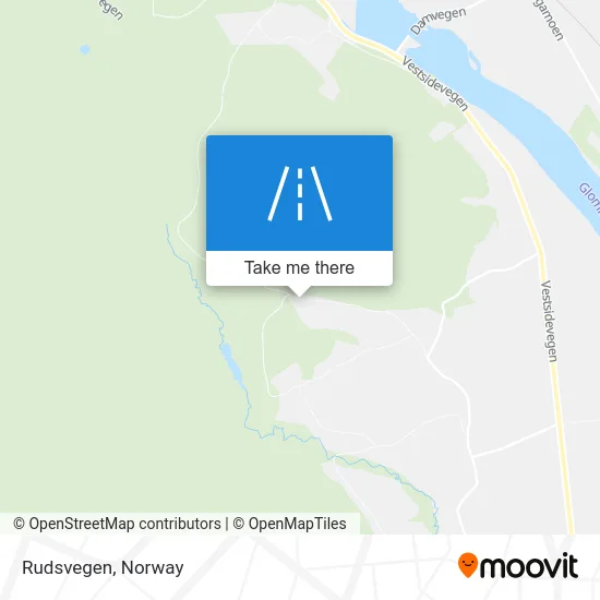 Rudsvegen map